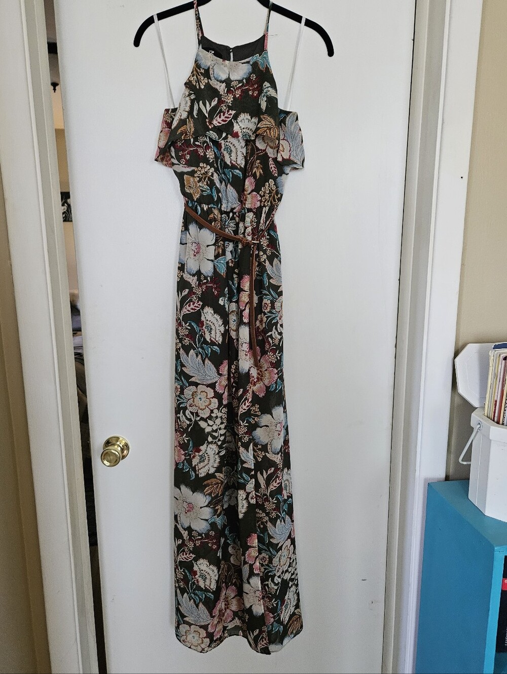 Sleeveless Floral Maxi Dress